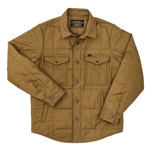 laydown image of Cover Cloth Quilted Jac Shirt