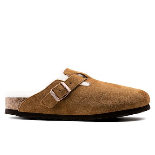 laydown image of Women's Boston Shearling Clog