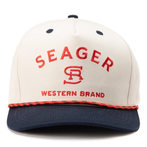 laydown image of The Branded Snapback Hat