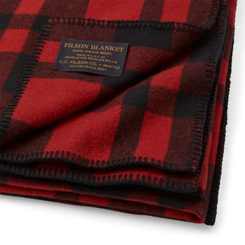 laydown image of Mackinaw Blanket