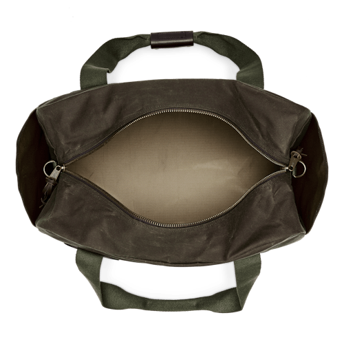 laydown image of Tin Cloth Medium Duffel Bag - 43L