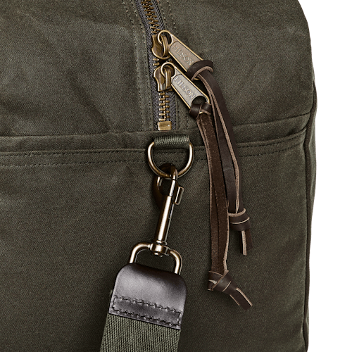 laydown detail image of Tin Cloth Medium Duffel Bag - 43L
