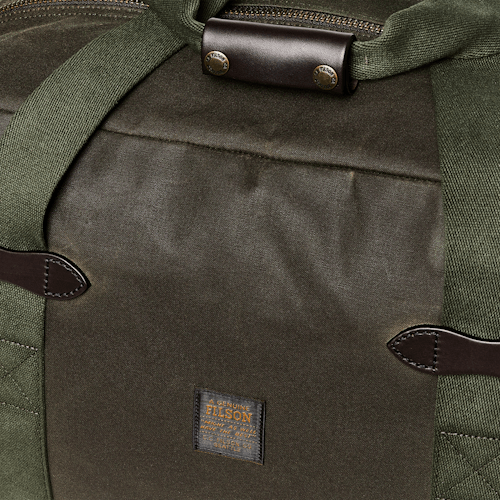 laydown detail image of Tin Cloth Medium Duffel Bag - 43L