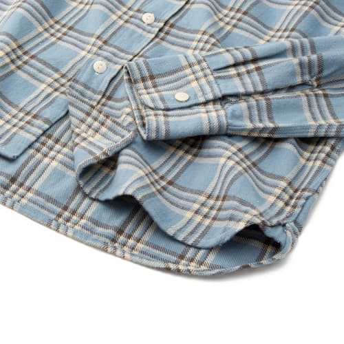 laydown detail image of Washed Flannel Workshirt - Exclusive