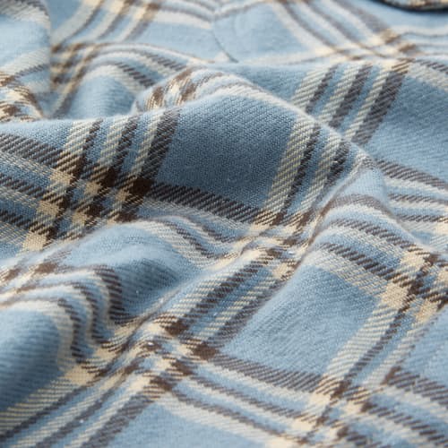 laydown detail image of Washed Flannel Workshirt - Exclusive