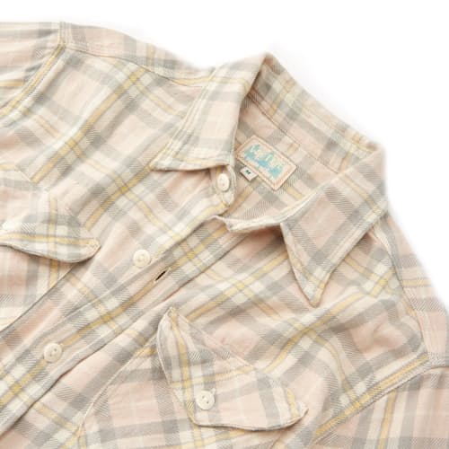 lifestyle image of Washed Flannel Workshirt - Exclusive