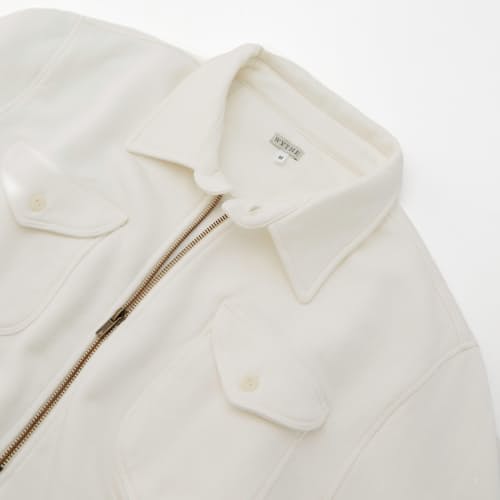 laydown detail image of Half Zip Collared Sweatshirt