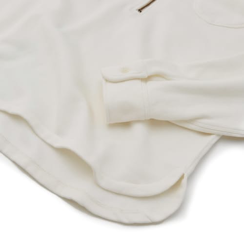 laydown detail image of Half Zip Collared Sweatshirt