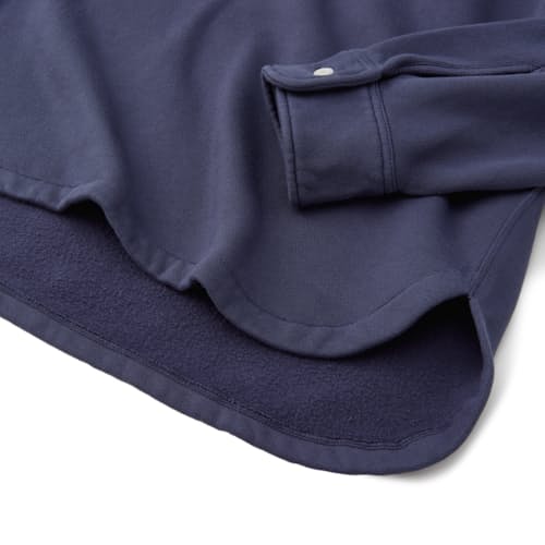 laydown detail image of Half Zip Collared Sweatshirt