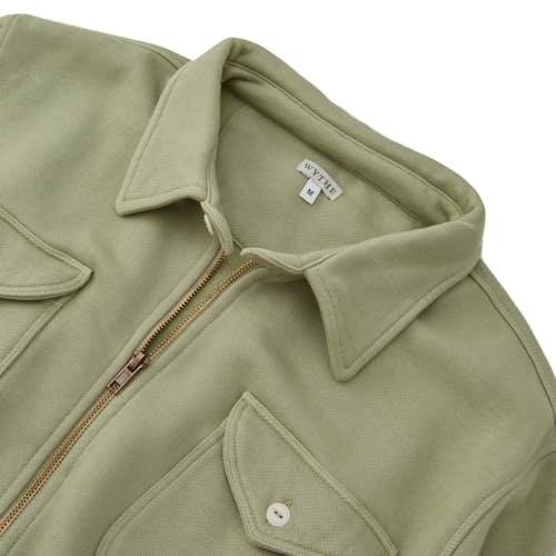 laydown detail image of Half Zip Collared Sweatshirt