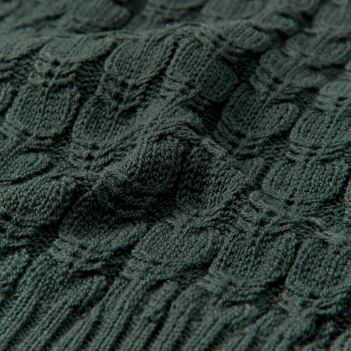 lifestyle image of Highland Cableknit Sweater