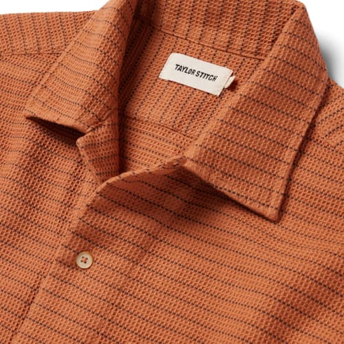 laydown image of The Hawthorne Short Sleeve Shirt