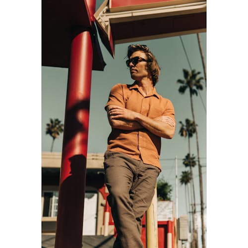 laydown image of The Hawthorne Short Sleeve Shirt
