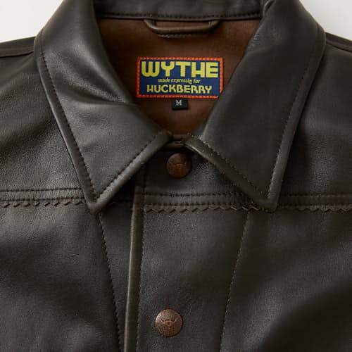 lifestyle image of Feathered Lambskin Ranch Jacket