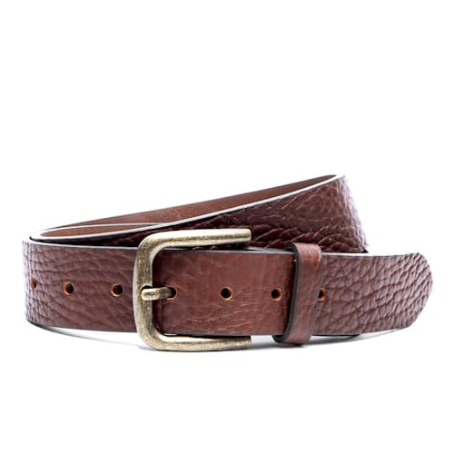 laydown image of Shrunken American Bison Belt