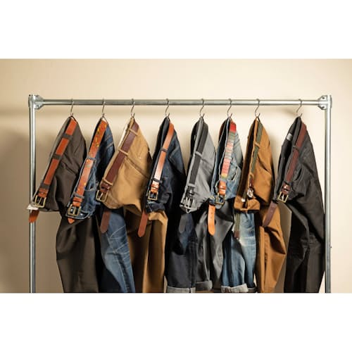 lifestyle image of Shrunken American Bison Belt