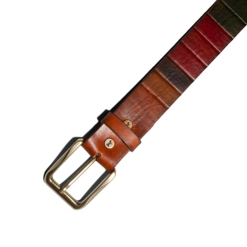 laydown detail image of Hand Painted Color Block Belt