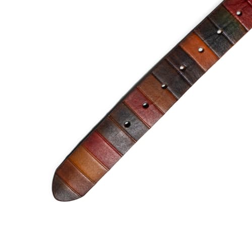 laydown detail image of Hand Painted Color Block Belt