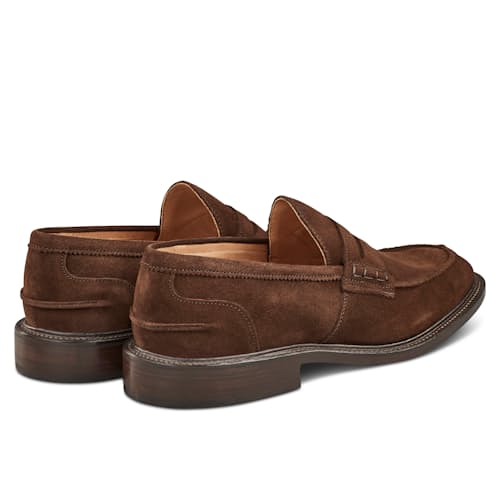 laydown image of James Suede Loafer