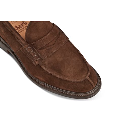laydown image of James Suede Loafer