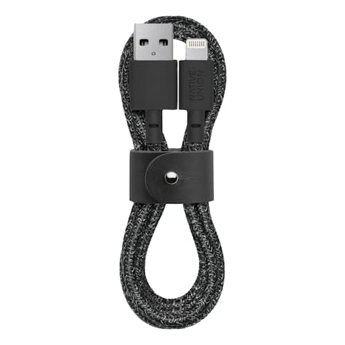 laydown image of Belt Cable (USB-A to Lightning)