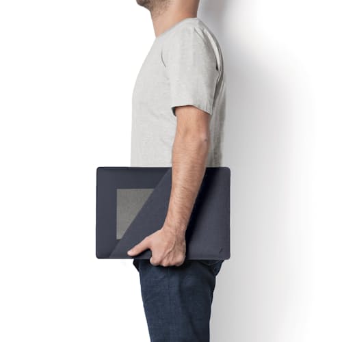 lifestyle image of Stow Slim Sleeve for Macbook