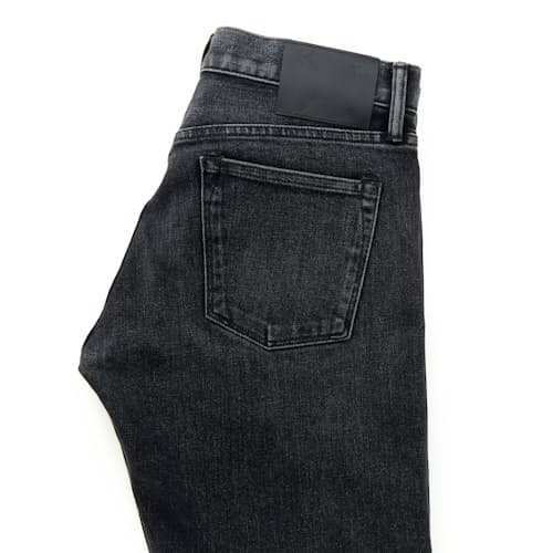 laydown detail image of The Pen Slim Stretch Selvedge Denim Jeans