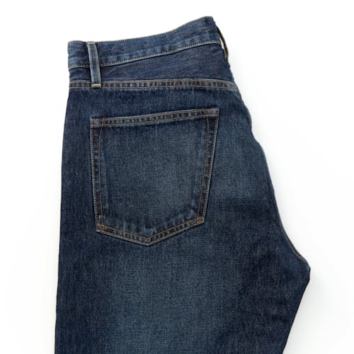 laydown image of American Made Vidalia Selvedge Denim - Straight