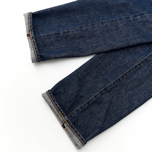 laydown image of American Made Vidalia Selvedge Denim - Straight