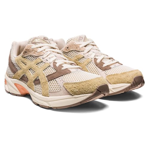 laydown image of Gel-1330 Hairy Suede Sneaker