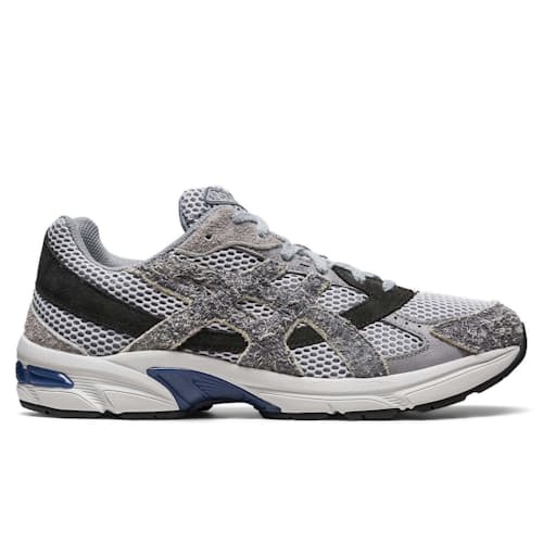 laydown image of Gel-1330 Hairy Suede Sneaker