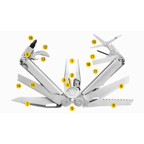 laydown image of Wave+ Multi Tool