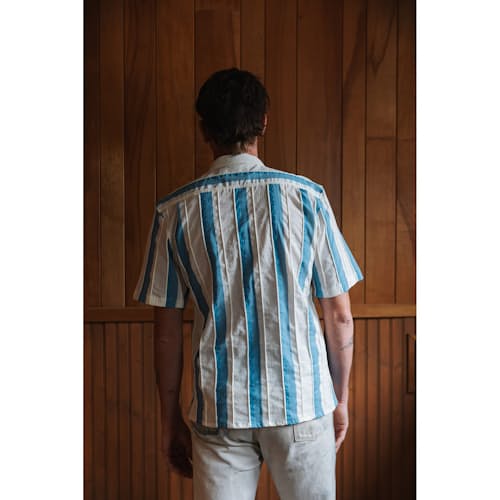 lifestyle image of Striped Pearl Snap Shirt