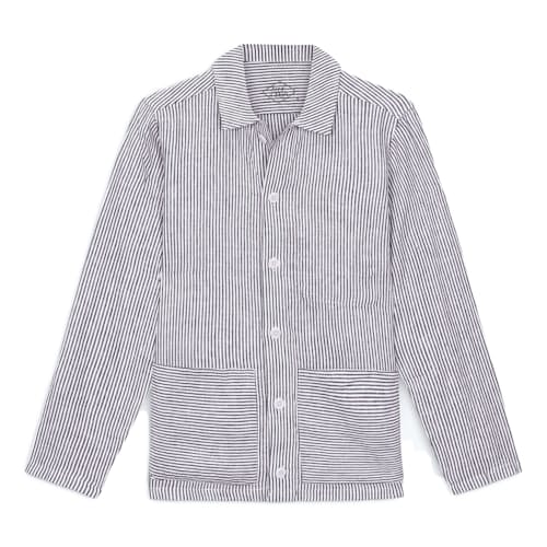 laydown image of Kite Linen Chore Coat
