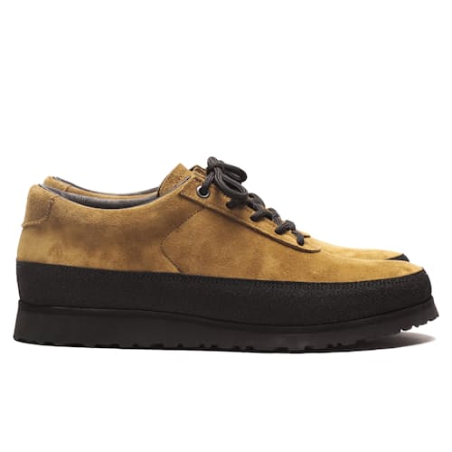 laydown image of Explorer Suede Black Sole