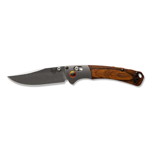 laydown image of Mini Crooked River Hunting Pocket Knife