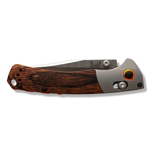 laydown image of Mini Crooked River Hunting Pocket Knife