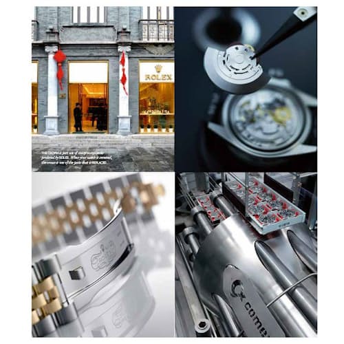 laydown image of The Book of Rolex - Coffee Table Book