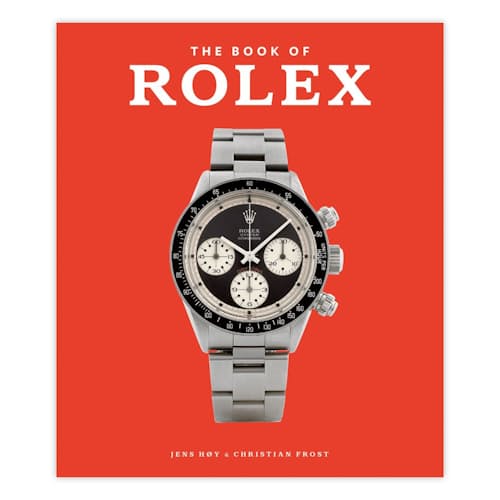 laydown image of The Book of Rolex - Coffee Table Book