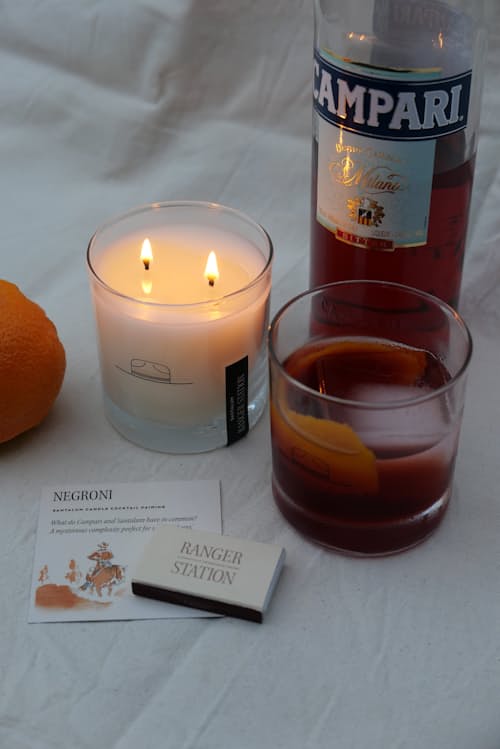 no crop image of Santalum Candle  8 oz