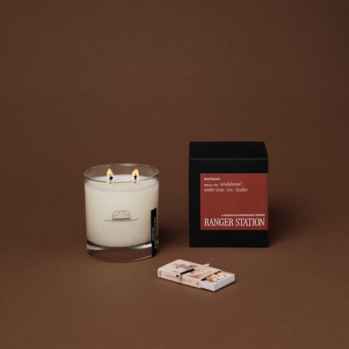no crop image of Santalum Candle  8 oz