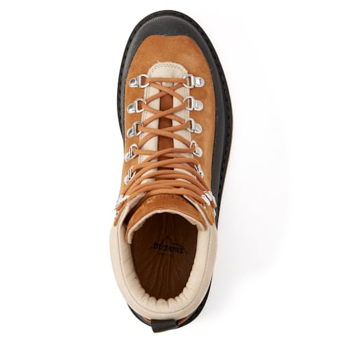 laydown image of Huckberry x Diemme Roccia Vet Hiking Boot