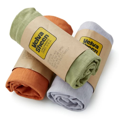 laydown image of Slub Cotton-Jersey Pigment Dyed T-Shirt