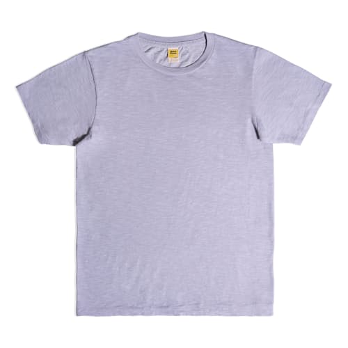 laydown image of Slub Cotton-Jersey Pigment Dyed T-Shirt