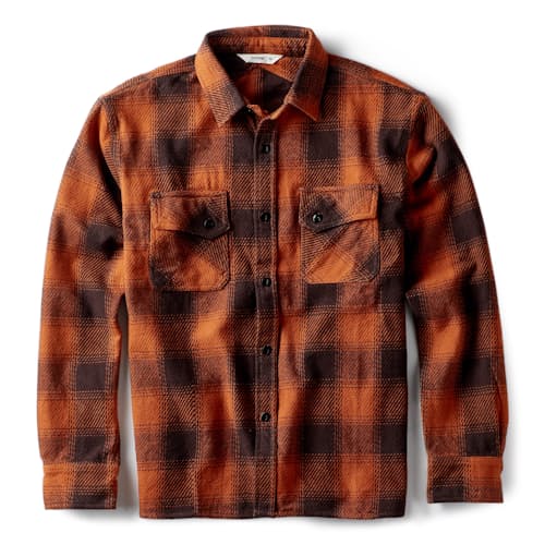 laydown image of Crosscut Flannel