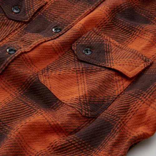 lifestyle image of Crosscut Flannel