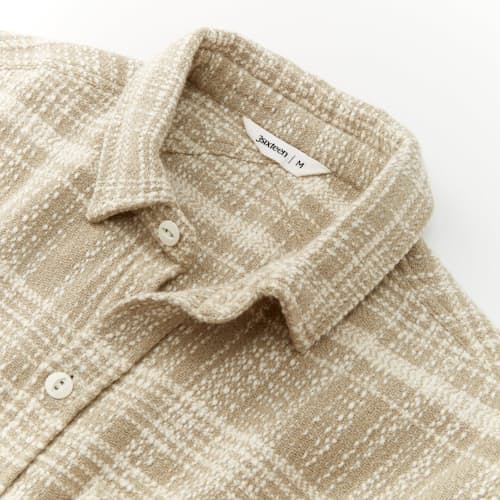 laydown image of Crosscut Flannel