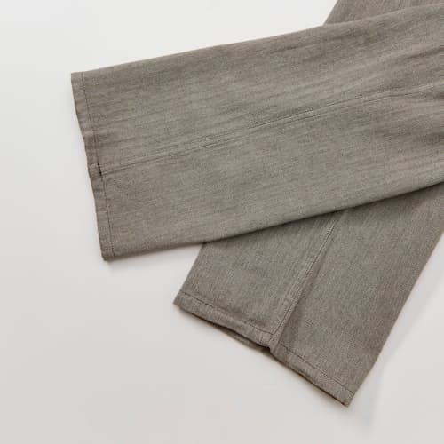 lifestyle image of Saddle Herringbone Trouser