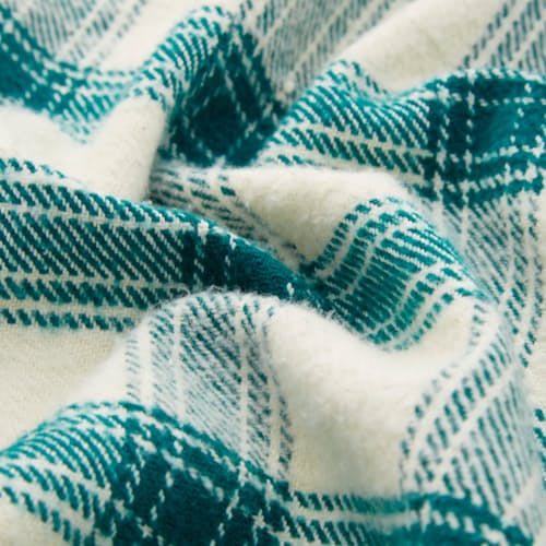 lifestyle image of Jewel Plaid Long Sleeve Shirt