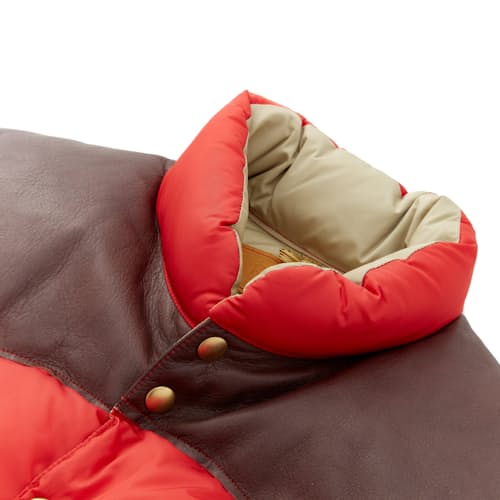 laydown image of Heritage Down Insulated Puffer Vest